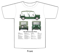 Austin Mini Moke 1964-68 T-shirt Front